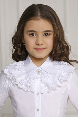 Школьная женская блузка оптом